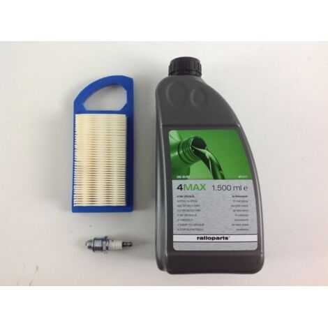 Kit d'entretien pour tracteur de pelouse avec moteur BRIGGS&STRATTON 12,5 HP