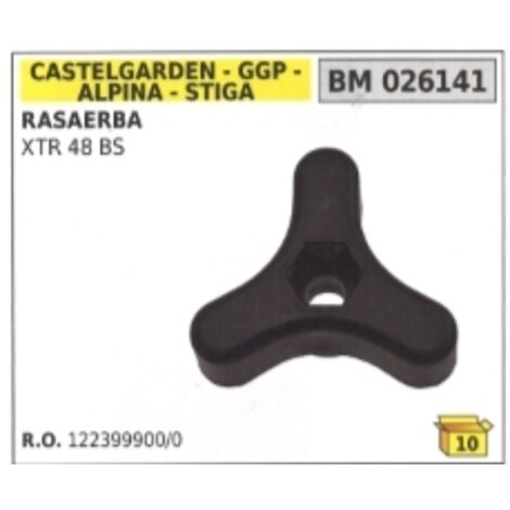 Bouton de fixation du manche CASTELGARDEN tondeuse XTR48BS 122399900/0