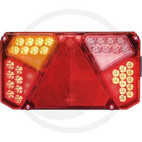 Feu arrière droit à LED avec feu de recul 12/24 Volt (1/4)