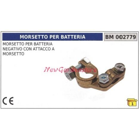 Pince de batterie négative avec connexion à pince 002779
