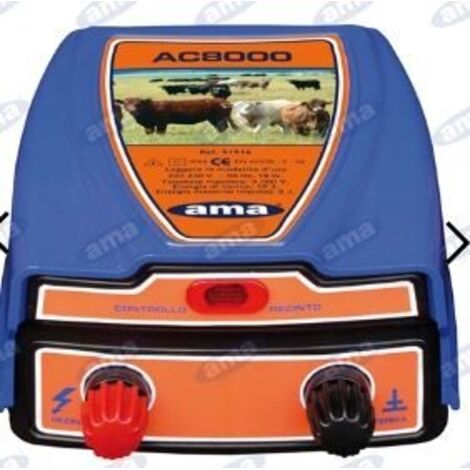 Electrificateur de ranch AMA AC4000 pour clôtures jusqu'à 30 km 230V