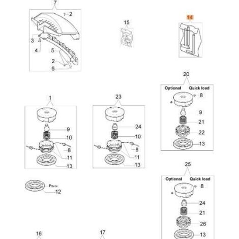 SAC À OUTILS EMAK ORIGINAL 61012010R
