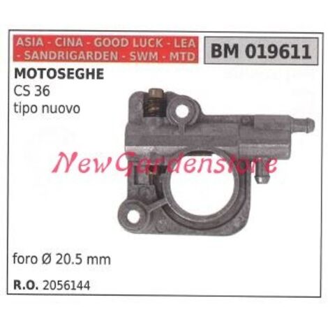 Pompe à huile CINA CS 36 moteur de tronçonneuse nouveau type 019611 (1/2)