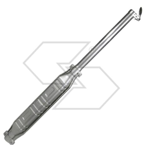 Silencieux d'échappement L. 1200mm Ø  55mm pour tracteur agricole LANDINI 5500/R 6330/DT SAME
