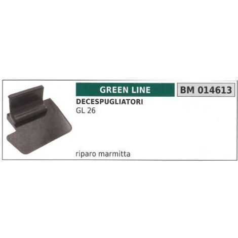 Protection de silencieux GREEN LINE débroussailleuse GREEN LINE GL 26 014613 (1/2)
