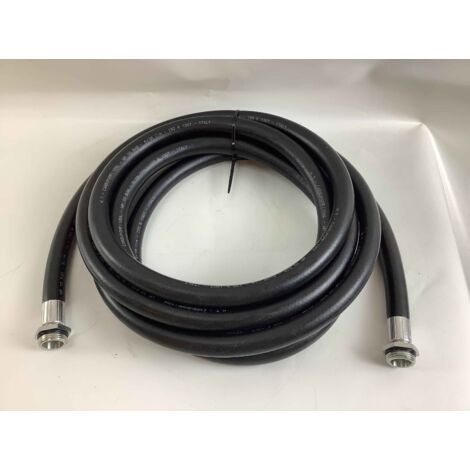 Tuyau de transfert diesel 3/4" AMA 6 m de long température max. 100 C Raccords 1 (1/4)