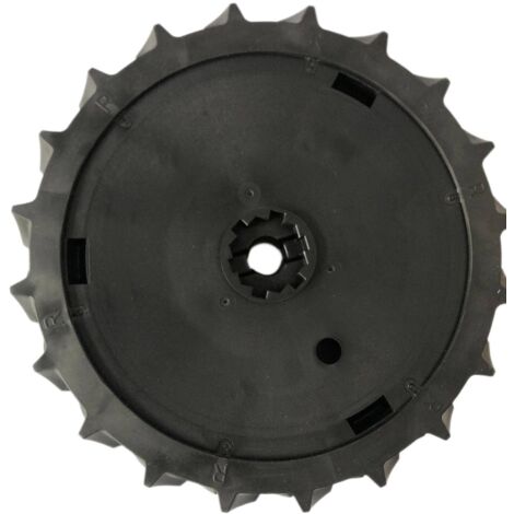 Roue arrière gauche de la tondeuse robot ORIGINAL WORX WR147E.1 - WR47E (1/2)