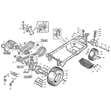 Protection tuyau en spirale GIANNI FERRARI tracteur Turbograss 01.50.00.7150 (1/2)