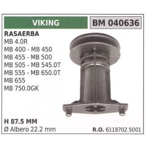 Support de lame pour tondeuse MB 4.0R 400 450 VIKING 040636