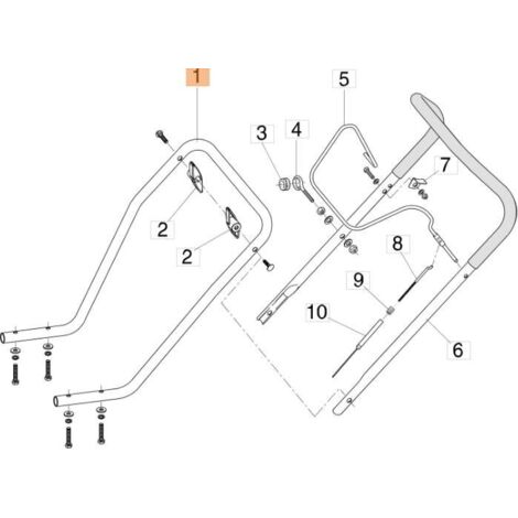 GUIDON INFÉRIEUR
JUSQU'À ÉPUISEMENT DES STOCKS, EMAK ZM000259 D'ORIGINE