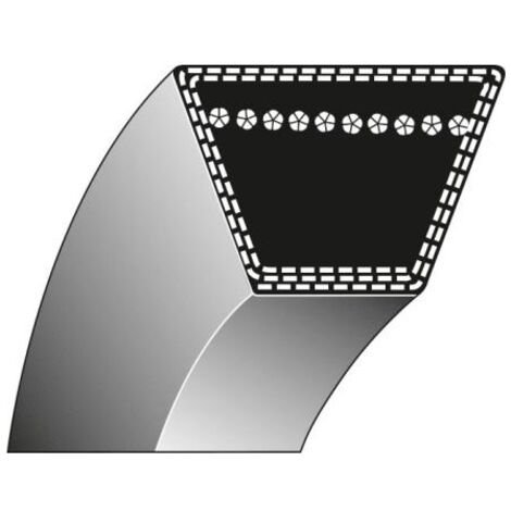 Courroie compatible SIMPLICITY tracteur de pelouse série 4000 courroie en v type 1 13mm 1727773