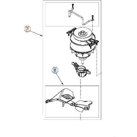 SERVICE DE TRANSMISSION 590097301 ORIGINAL HUSQVARNA