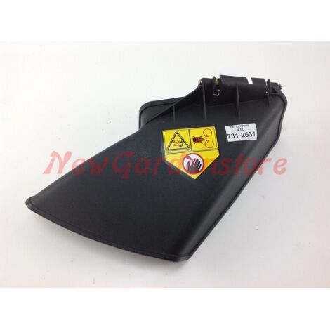 Déflecteur d'échappement latéral MTD tracteur de pelouse WHITE original 631-0220 631-0216