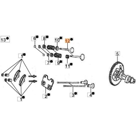 VALVE D'ORIGINE EMAK L66150562
