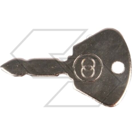 Clé de démarrage et d'éclairage COBO pour tracteur agricole cod. A08602