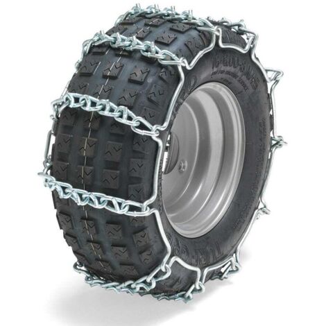 Chaînes à neige 16x17,5 pouces tracteur tondeuse ORIGINALE STIGA 13-0936-61