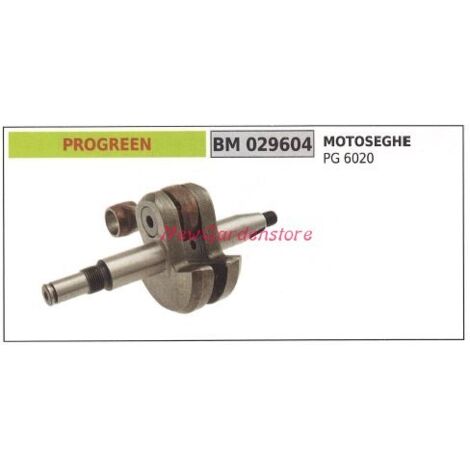 Vilebrequin moteur PROGREEN débroussailleuse PG 6020 029604