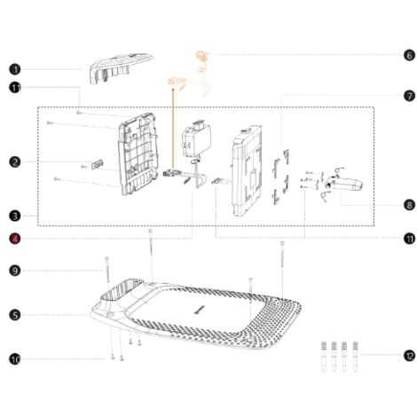 NAVIMOV I108E ORIGINAL BLUEBIRD station de charge pour robot AB12.02.00.0119 (1/2)
