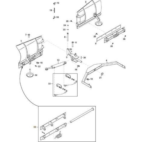 SUPPORT ORIGINAL STIGA - 1319-2323-01