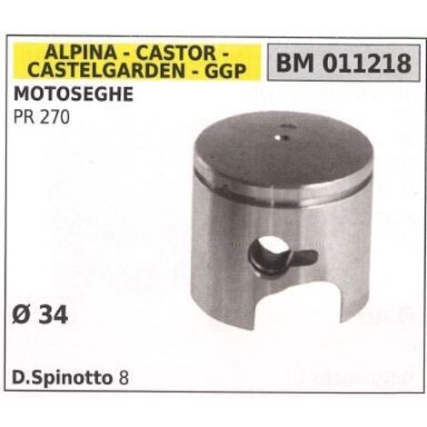 Piston pour OM 284 OM 480 OM 482 tronçonneuse Ø  52 mm EMAK 013909 (1/2)