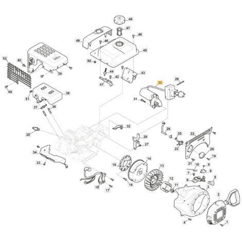 Moteur de démarrage 230V 50HZ ORIGINAL STIGA pour le moteur LC 170 FDS 118550640/0 (1/2)