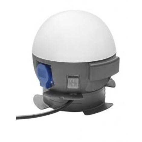 Projecteur de travail à LED 20 W 360° avec 2 prises de sécurité tension 220-240 V (1/3)
