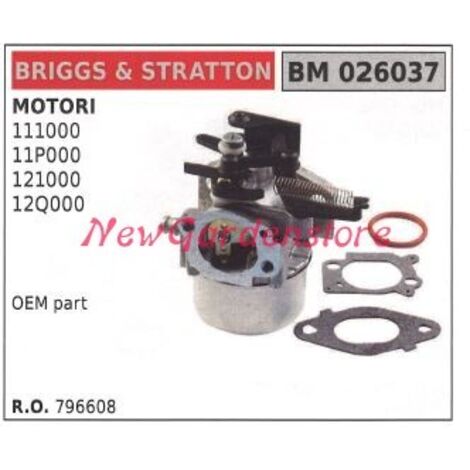 Carburateur à cuve B&S Tondeuse à gazon B&S 111000 026037