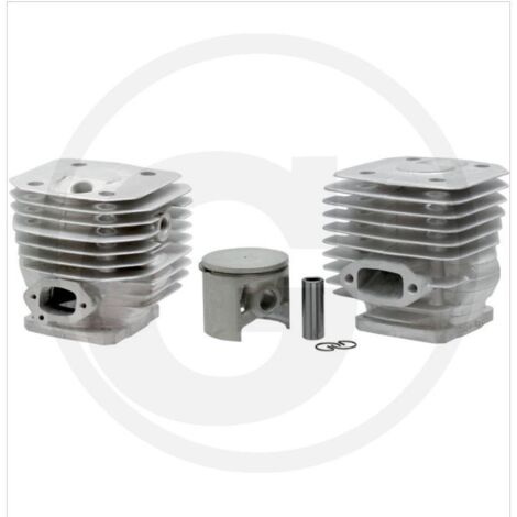 Cylindre Et Piston 44 Mm (nouveau Type) Pour Débroussailleuse - Compatible AL-KO, Dolmar, Einhell, Ryobi...