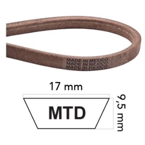 Courroie de tracteur de pelouse en KEVLAR COMPATIBLE MTD 754-04170