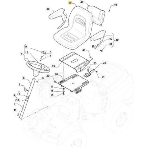 SEAT PFM E.L. ORIGINAL STIGA-137722601/1