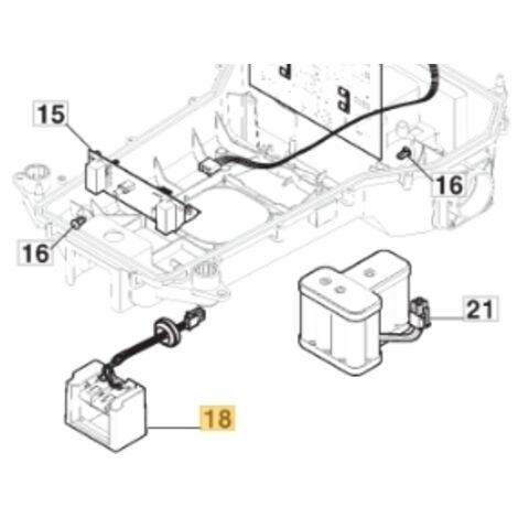 Robot tondeuse STIGA ORIGINAL a1500 rtk 381394804/2