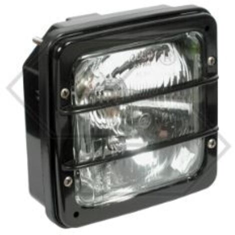 Phare avant COBO 140x140x112mm 3 feux pour cabine de tracteur agricole