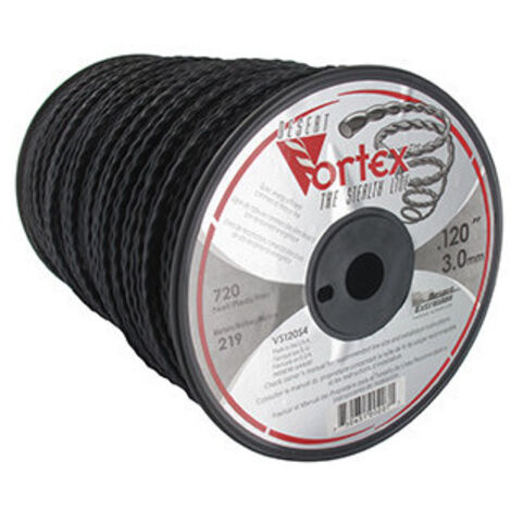 Bobine fil nylon VORTEX 219 m diamètre 3,00 mm – Pour débroussailleuse – Coupe nette et précise – Usage professionnel (1/3)