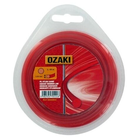 Coque fil nylon rond OZAKI 9 m diamètre 3,00 mm (1/2)
