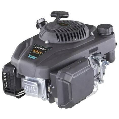 Loncin – Moteur tondeuse 196cc V200 – Puissance 5,36 cv – Démarreur manuel – Système OHV – Réservoir essence 0,9L – Pour tondeuses sans embrayage