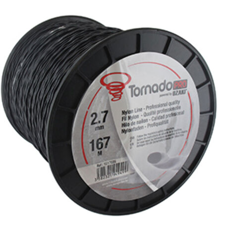 Bobine Fil Nylon Copolymère Ozaki Tornado - Longueur: 167m, ø: 2,70mm.