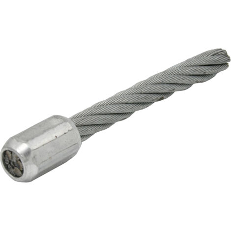Lot de 10 brin de remplacement métal pour ETESIA: MBR50 - TIELBURGER: TW50, TW50S, TW50X. Longueur totale 160 mm, Ø brin 14 mm.