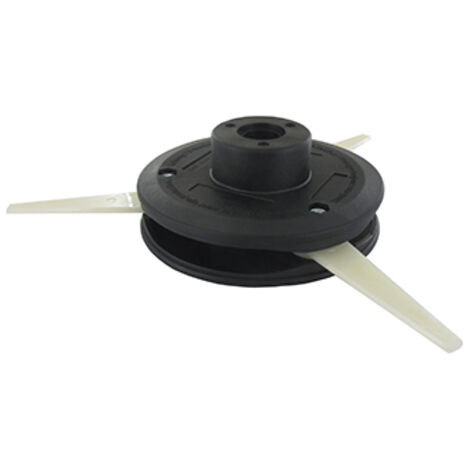 disque avec lames plastiques, adaptable sur les débroussailleuses professionnelles stihl. adaptateurs m10 x 1,25 gauche et m10 x