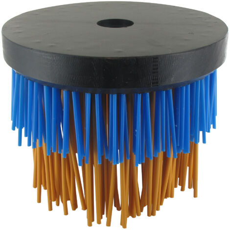 Tête Brosse Sensitiv Wikralon® Pour Débroussailleuses. Diamètre Extérieure 150 Mm, Hauteur 100 Mm, Alésage 20,0 Mm. Ne S'utilise (1/2)