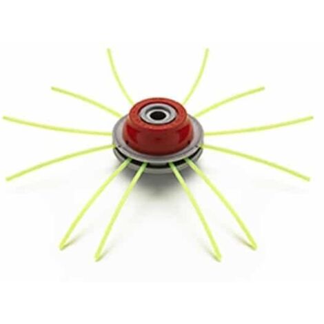 Tête Universelle Multifils Tout Alu 6 Fils (12 En Sortie). S'adapte à 100% Sur Les Coupe-bordures & Débroussailleuses  33 Cc. Mo (1/4)