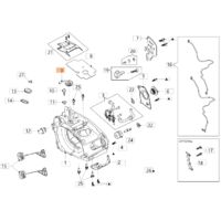 Passe-fil ORIGINAL OLEOMAC pour tronçonneuse modèle GSTH 240 50350146AR