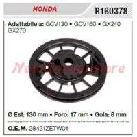 HONDA poulie de démarrage pour tondeuse à gazon R160378