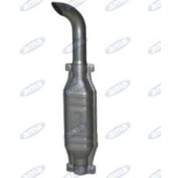 Silencieux avec petite rallonge courbée diamètre 55 mm L1040mm pour tracteur agricole