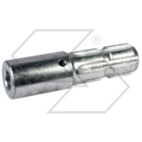 Réduction de la prise de force, diamètre du trou cylindrique 20 mm avec rainure de clavette du tracteur