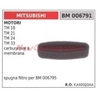 Filtre à air éponge MITSUBISHI moteur 2 temps taille-haie 006791