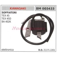 KAWASAKI bobine d'allumage pour TEX 45 TEZ 45D souffleur BA 402K 003433