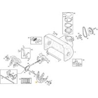 VIS GAUCHE - ST4262P / ST5262P ORIGINAL STIGA - 118820155/1