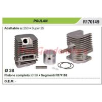 POULAN 250 super 25 débroussailleuse segment piston cylindre R170149