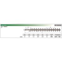 Lame supérieure / inférieure TAS pour taille-haie 26" 010459