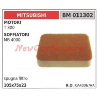 Filtre à air éponge MITSUBISHI moteur 2 temps débroussailleuse 011302